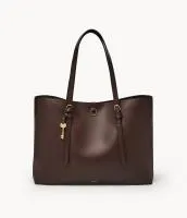 Tas Fossil - Kier Cactus Leather Tote Espresso