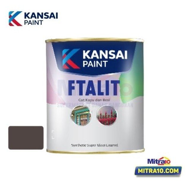 cat kayu coklat Ftalit Cat Kayu Dan Besi 115-543 Leather Doff 1 Kg