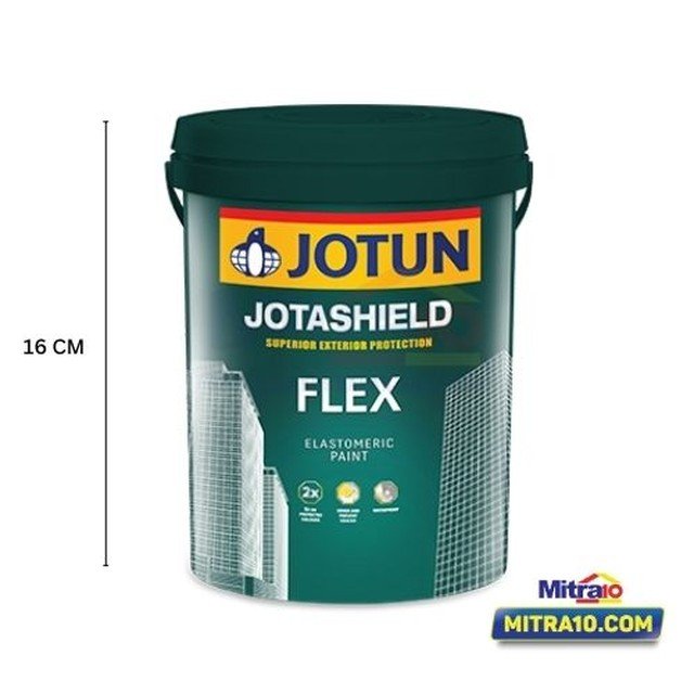cat jotun eksterior 3. Krem & Hijau Zaitun