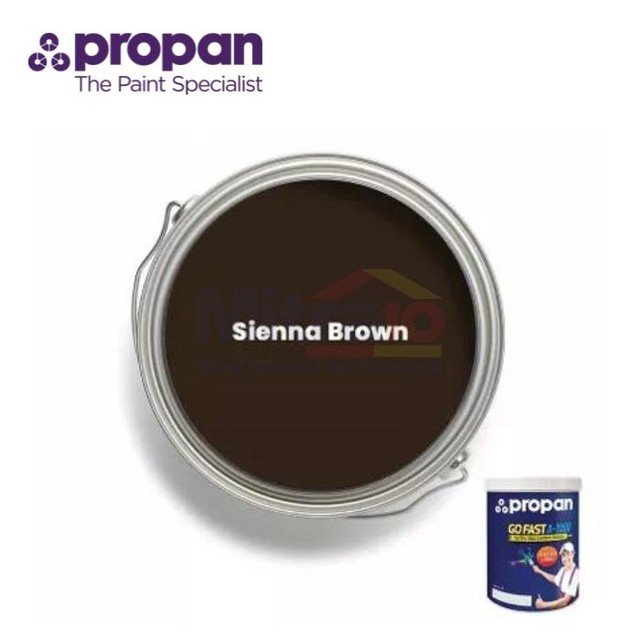 cat kayu coklat 5. Propan Go Fast A-1000 Sienna Brown 0.9L