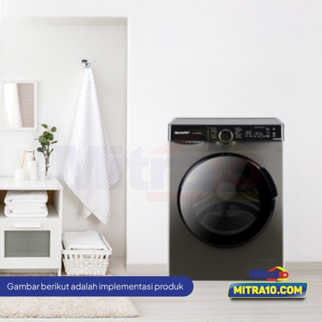 Mesin Cuci Sharp 9 Kg ES-FL1490MSX