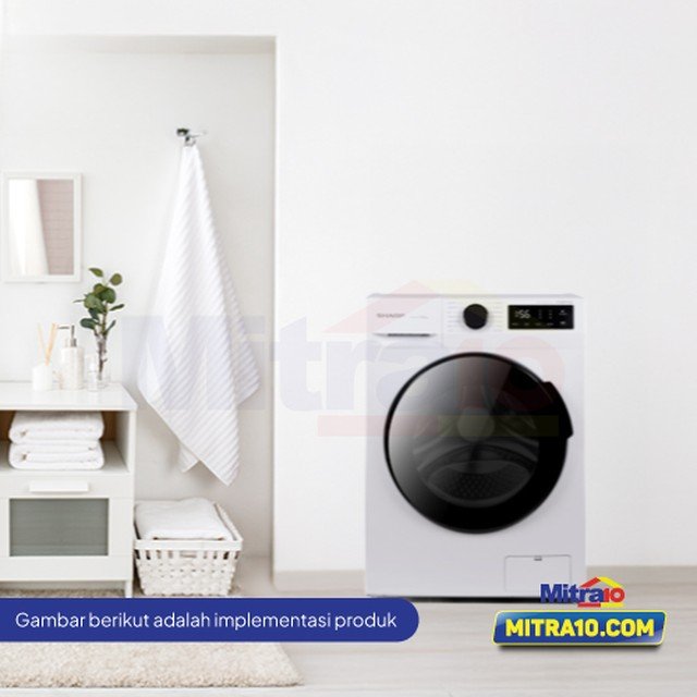 Mesin Cuci Sharp 7 Kg Terbaik ES-FL1270MWX