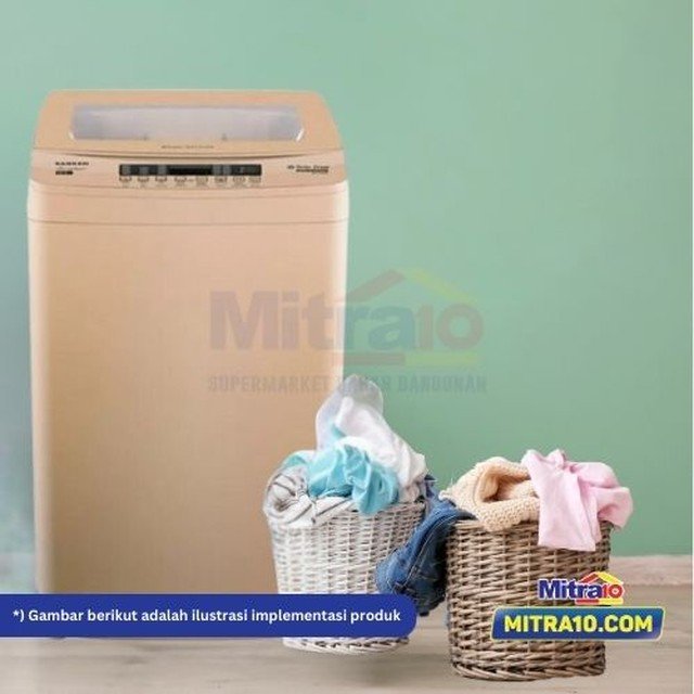 Mesin Cuci Top Loading Terbaik Sanken Mesin Cuci 1 Tabung Atas QW-S102GS