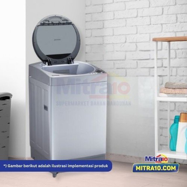 Mesin Cuci Top Loading Terbaik Sharp Mesin Cuci 1 Tabung Atas ES-M1008T-SAK
