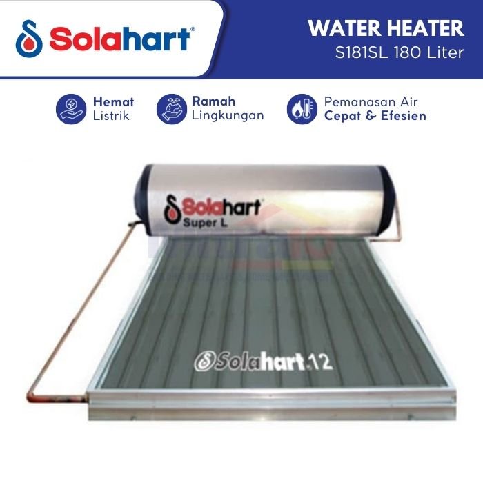 Solahart Water Heater Tenaga Surya S181SL 180 Liter