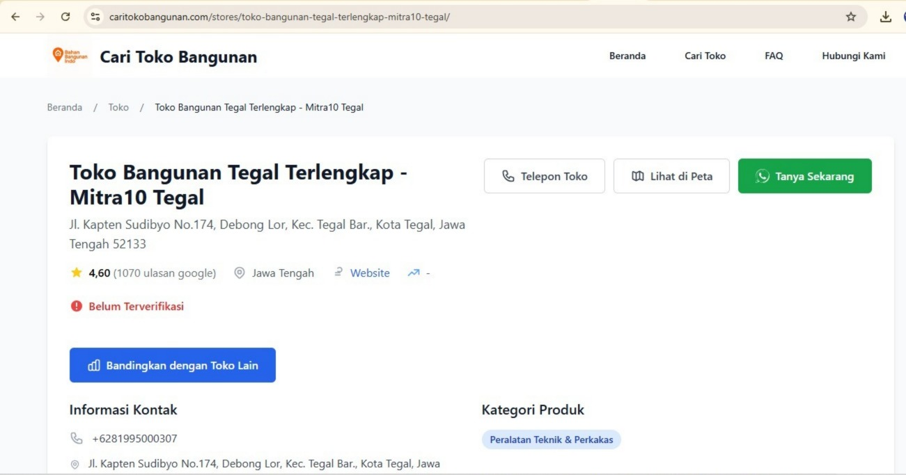 Penipuan Oknum Mengaku Mitra10 Tegal
