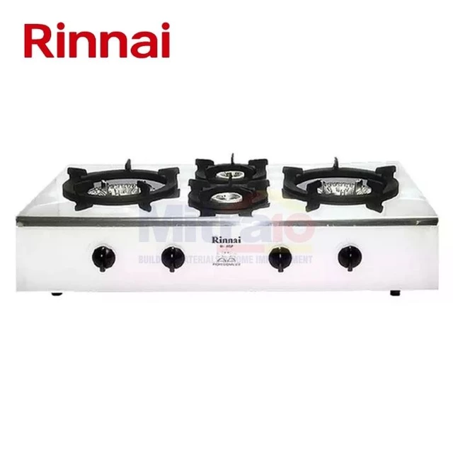 Rinnai Kompor Gas 4 Tungku RI-4RSP Silver