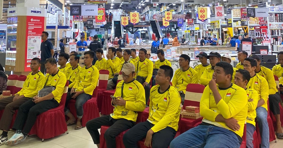 Workshop "Kumpul Bareng MU" di Mitra10 Tanjung Api Api