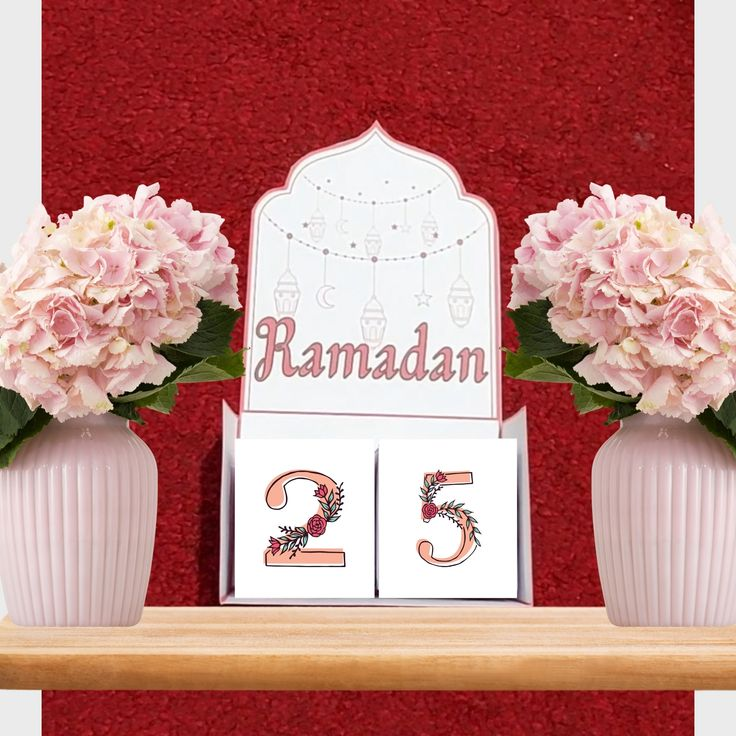Hiasan Kalender Ramadhan DIY