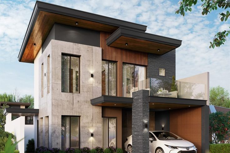 Inspirasi Rumah 2 Lantai Keren yang Modern dan Nyaman