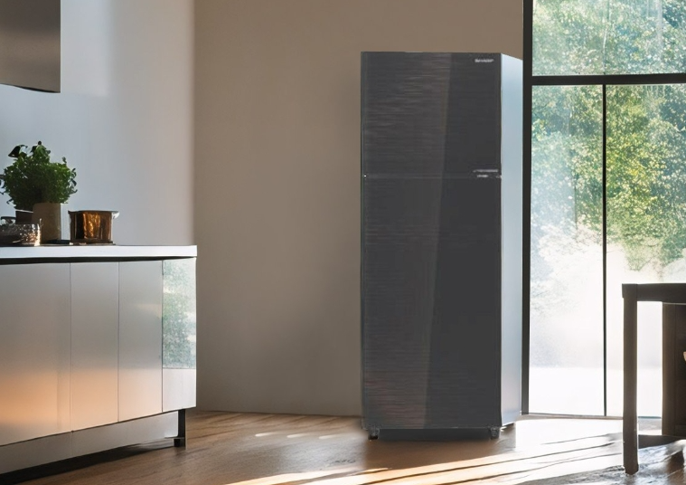 Sharp Kulkas 2 Pintu SJ-326XI-MK Hitam