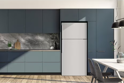 Kulkas Electrolux 2 Pintu Freezer Atas UltimateTaste 500 503L - Perak