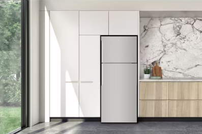 Kulkas Electrolux 2 Pintu Freezer Atas UltimateTaste 500 431L - Perak