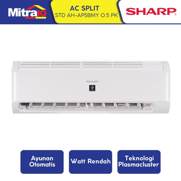 Sharp AC Split Std AH-AP5BMY 0.5 PK Putih