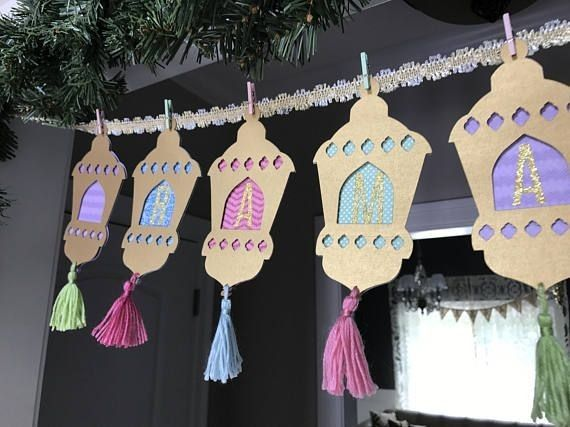 Lampion Kertas Gantung Ramadhan