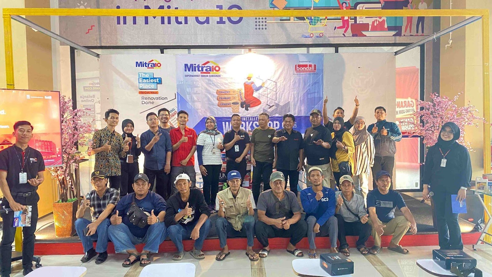 Workshop Installer di Mitra10 Kalimalang