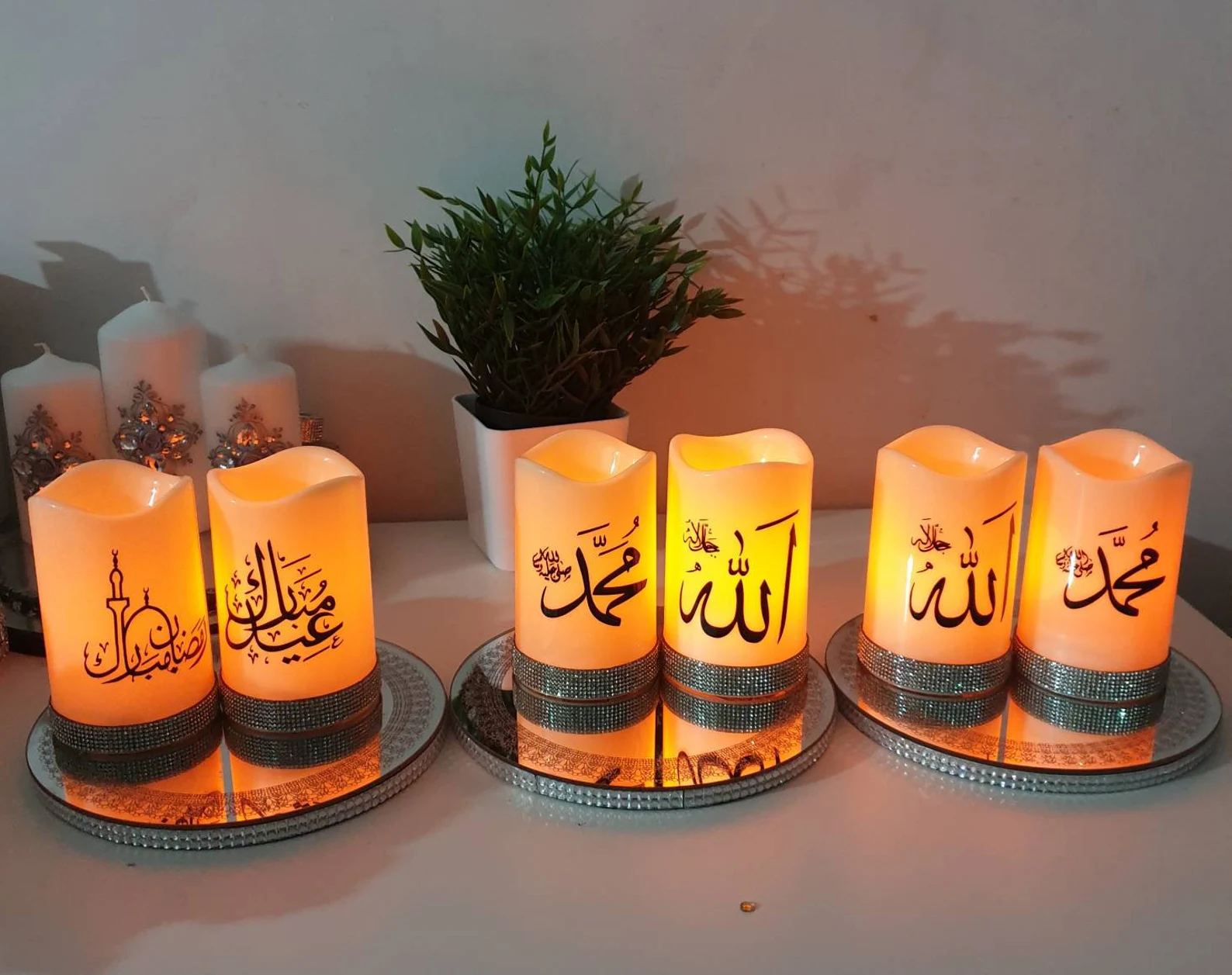 Cahaya Lilin LED untuk Nuansa Hangat | Lampu Ramadhan