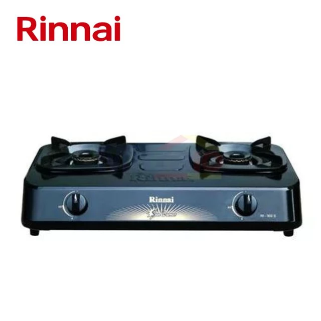 Rinnai Kompor Portabel 2 Tungku RI-302S Hitam