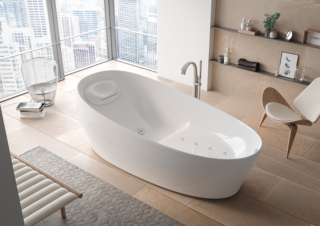 TOTO PJYD2200PWE – Bathtub Freestanding Mewah