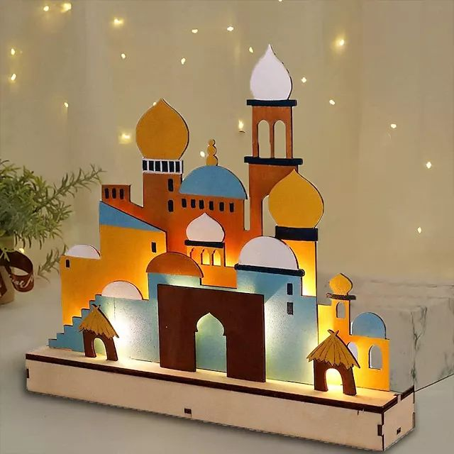 Hiasan Masjid 3D dari Kertas
