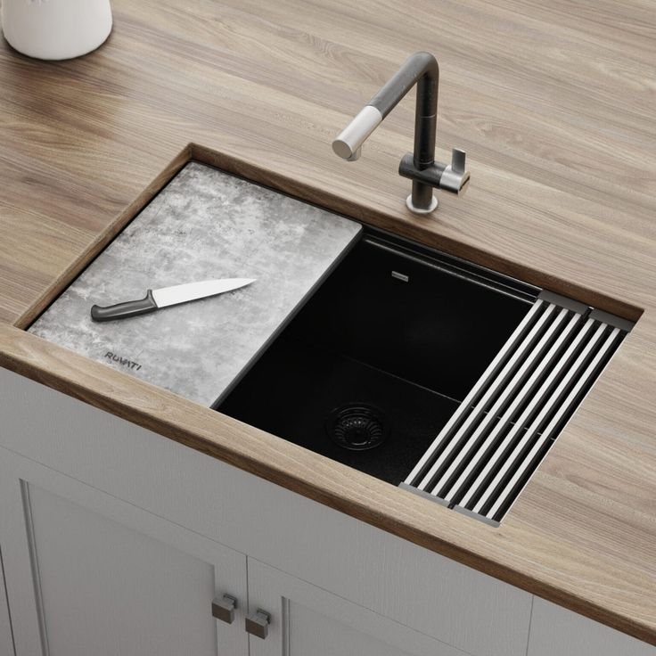 Wastafel Granite Composite yang Tahan Gores