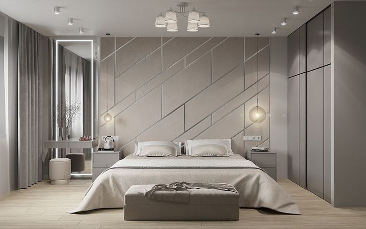 Wallpaper Motif Geometris Modern