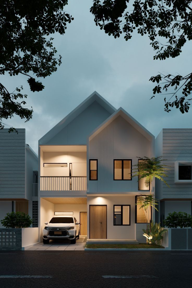  Inspirasi Rumah 2 Lantai Keren yang Modern dan Nyaman