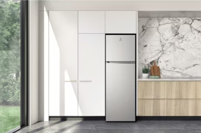Kulkas Electrolux 2 Pintu Freezer Atas UltimateTaste 300 341L - Perak arktik