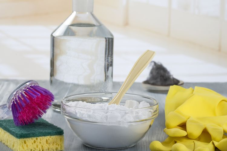 Gunakan Baking Soda dan Cuka