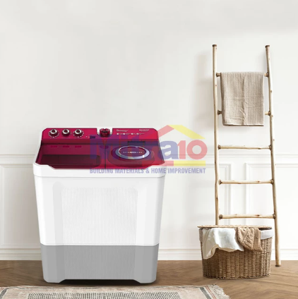 Mesin Cuci Sharp 2 Tabung ES-T1290WA-BL/PK 12 Kg