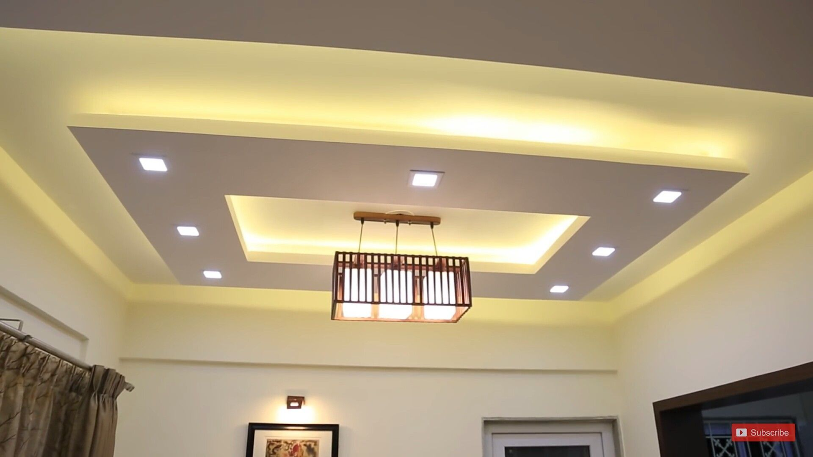 20 Model Plafon Gypsum Ruang Tamu Minimalis & Modern