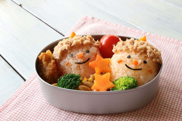 Nasi goreng bento sederhana