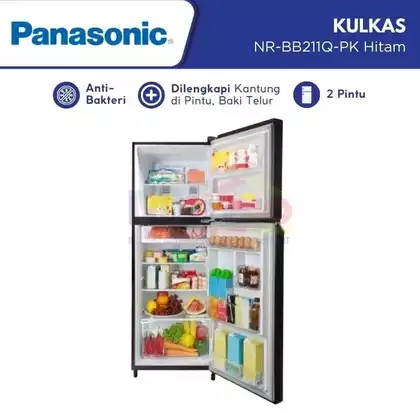 Rekomendasi kulkas 2 pintu : Panasonic