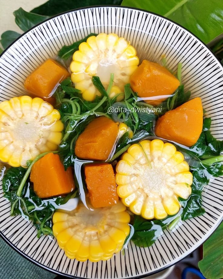 Menu makan siang sederhana : Sayur bening 