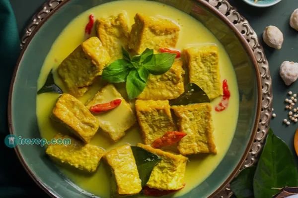 Sayur Santan tahu | Menu halal bi halal