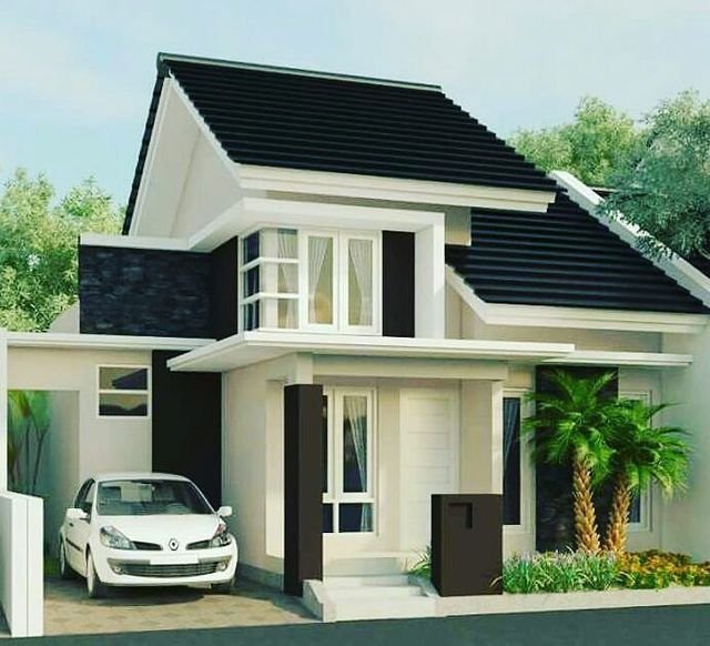 model atap rumah memanjang