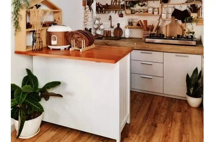 Keramik Lantai Dapur Tidak Licin Motif Kayu