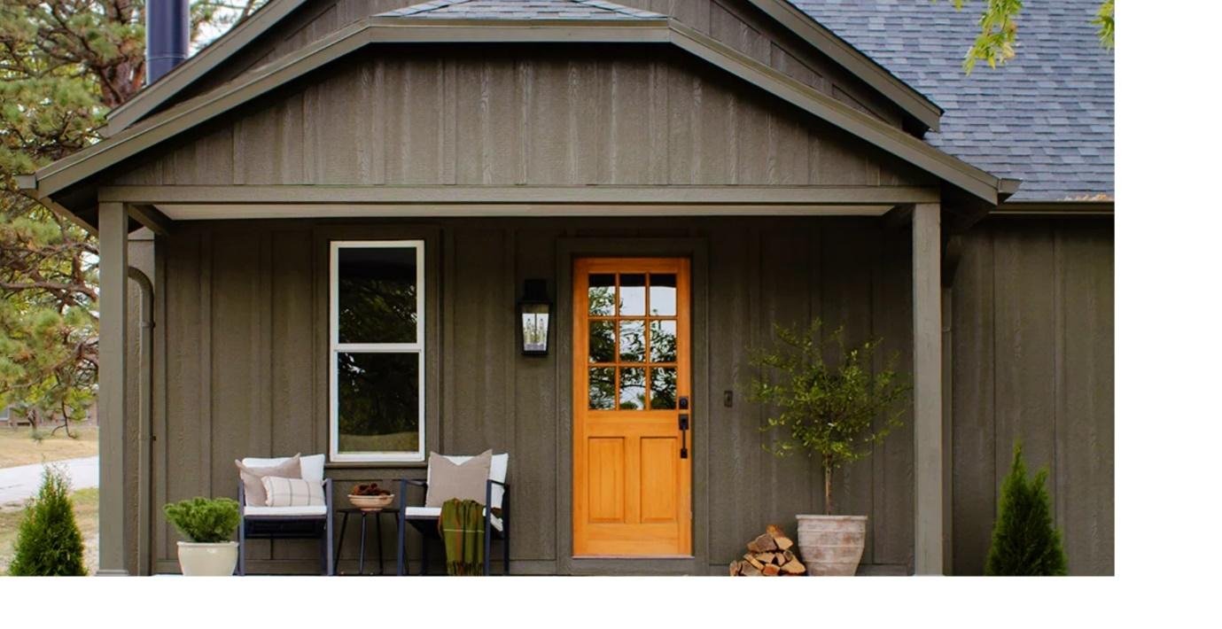 Inspirasi Warna Rumah Dusty Olive Green