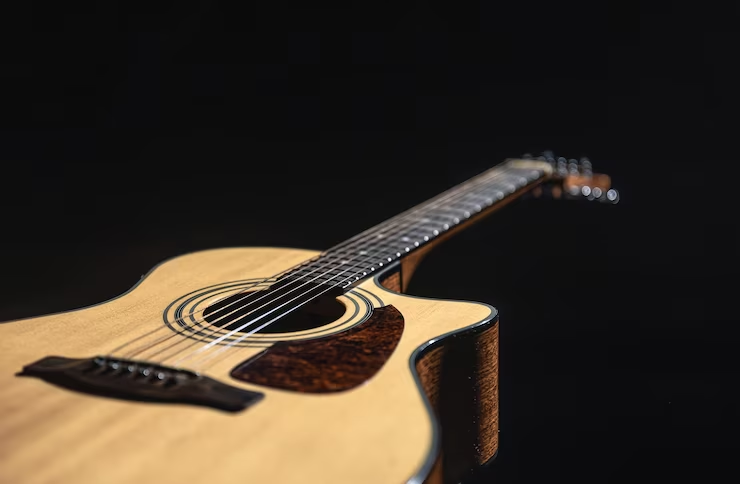 Kado valentine untuk cowok berupa gitar akustik