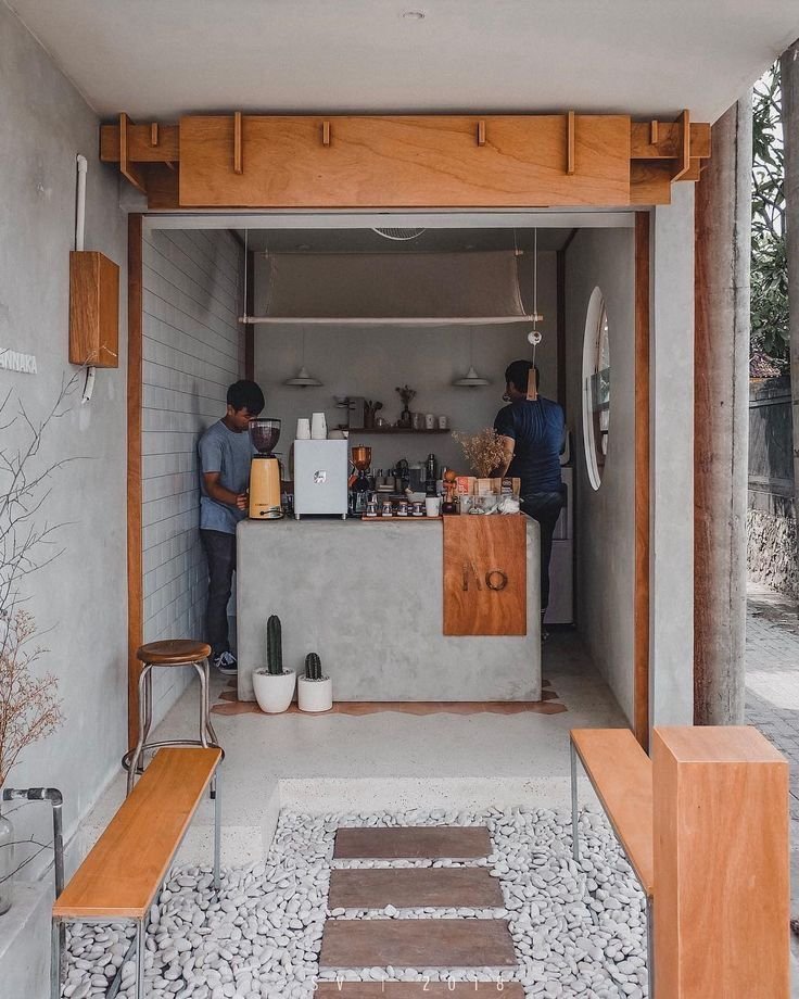 cafe minimalis
