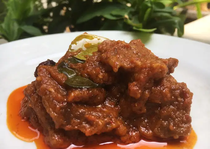 Resep Rendang Sapi Tanpa Santan