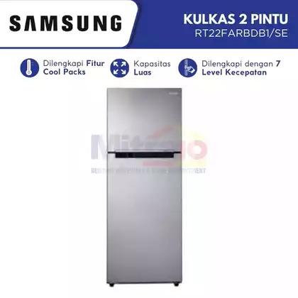 Rekomendasi kulkas 2 pintu : Samsung