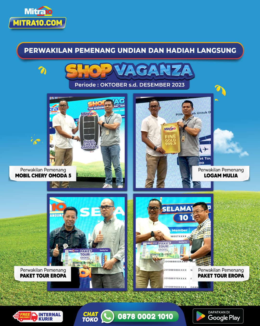 Pemenang Shopvaganza 2023 Mitra10