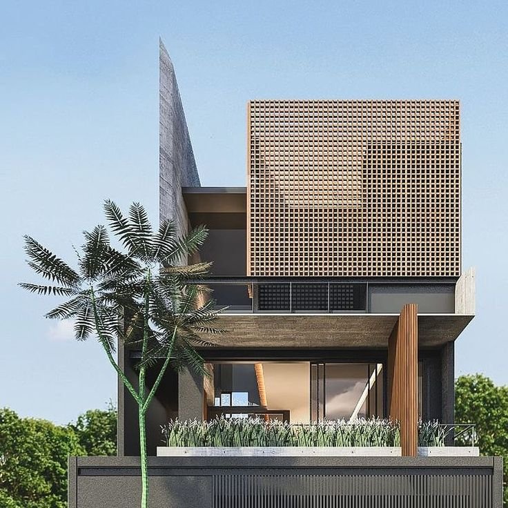 model atap rumah memanjang