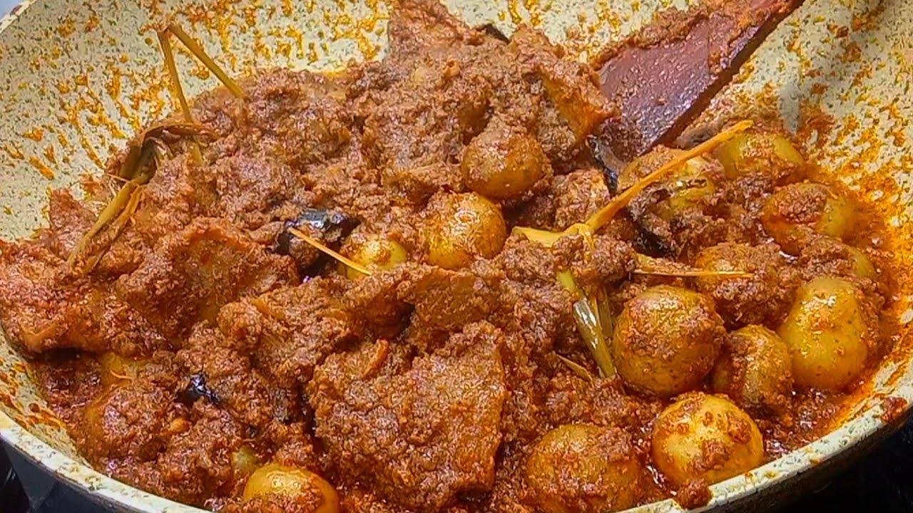 Resep Rendang Sapi dan Kentang