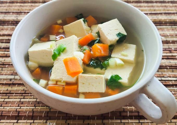 Sup Tahu | Menu Sayur Buka Puasa