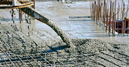Proses pembuatan rabat beton