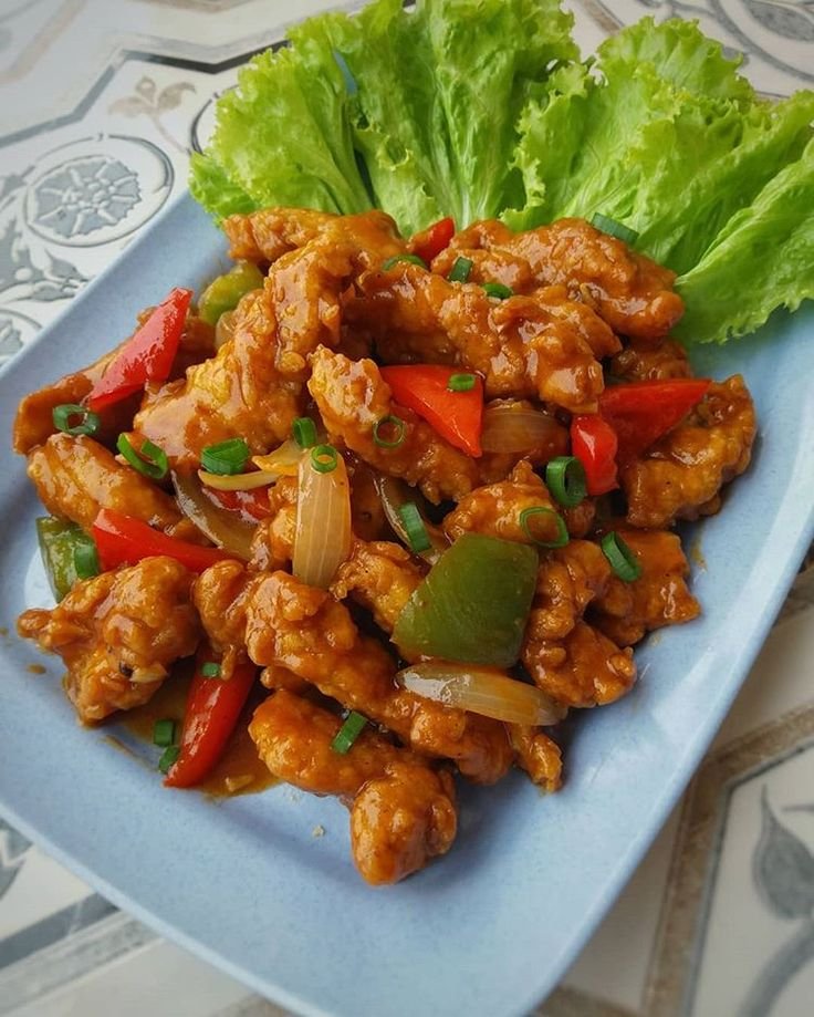 Menu makan siang sederhana : Tumis tahu tempe