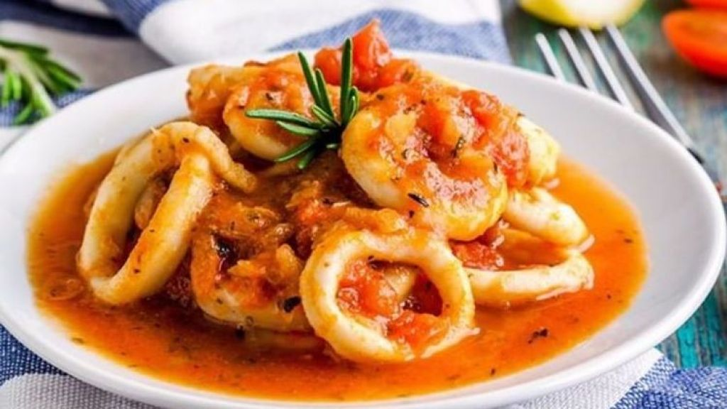 Resep buat buka puasa dah sahur : cumi saus padang