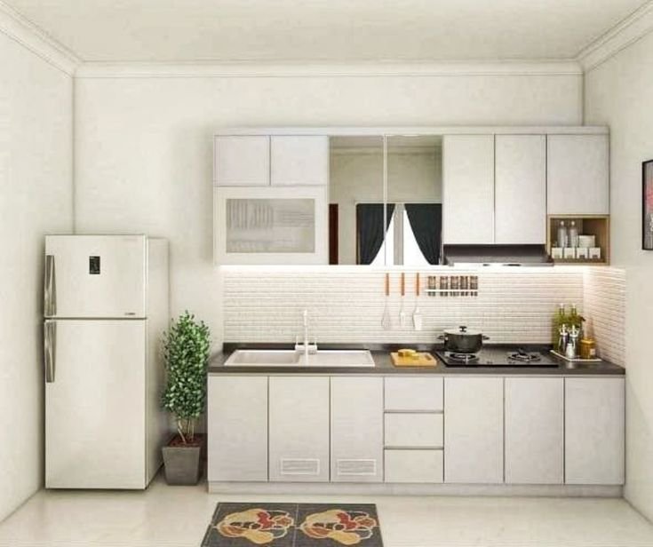 Desain dapur minimalis 3x3 Sederhana